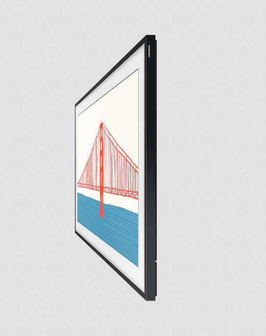 Samsung QE32LS03TCUXXN Frame Design: maak van je TV-scherm een kunstwerk aan de muur