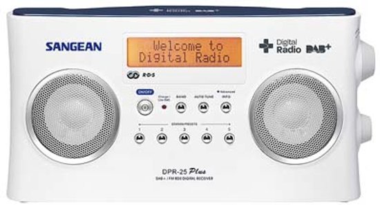 Sangean DPR-25 DAB+ stereo
