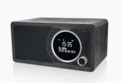 Sharp DR-450BK tafelradio met Dab+ en FM radio en bluetooth