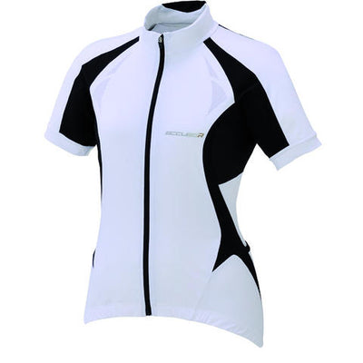 Shimano Premium Accu 3D fietsshirt korte mouwen wit dames