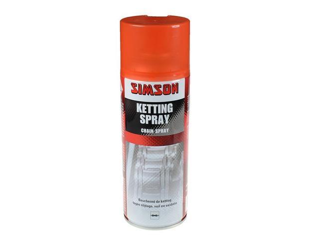 Simson Ketting Spray smeert en beschermt de ketting