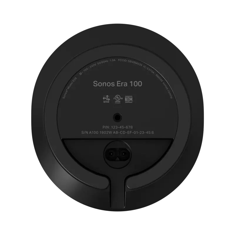 Sonos Era 100 zwart smart speaker