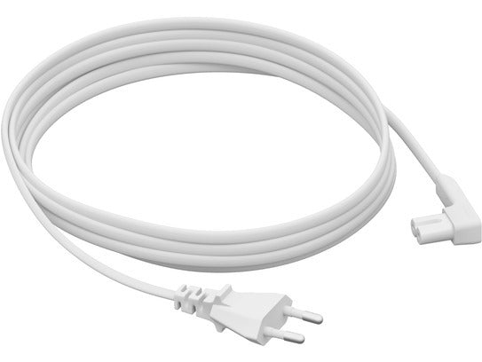 Sonos PCS1LEU1 lange power kabel met hoekplug in wit