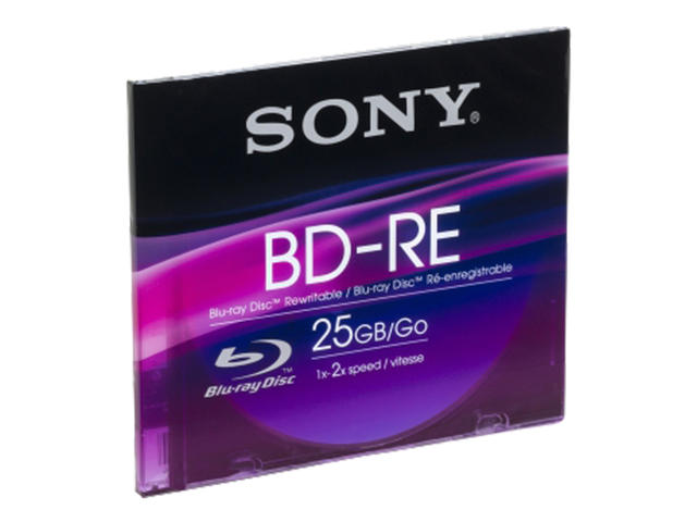 Sony BNE25SL 1x 25GB Bluray -RE recordable disc