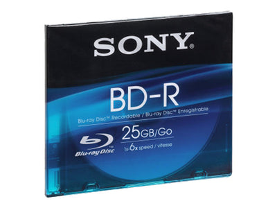 Sony BNR25SL 1 x 25 GB bluray recordable