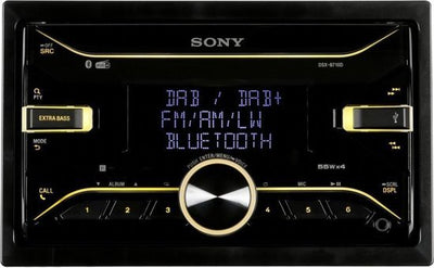 Sony DSX-B710D Autoradio met multicolor display