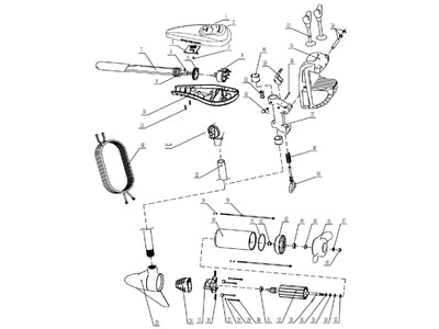 Talamex Motorbracketset voor elektor buitenboordmotor