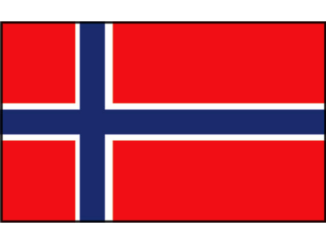 Talamex Vlag Noorwegen 30x45 cm