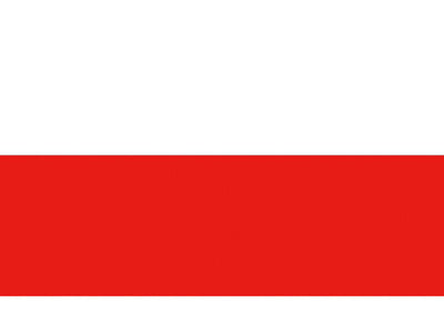 Talamex Vlag Polen 30x45 cm