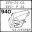 Tonar 940DS naald voor National EPS-24 CS EPC-P 24