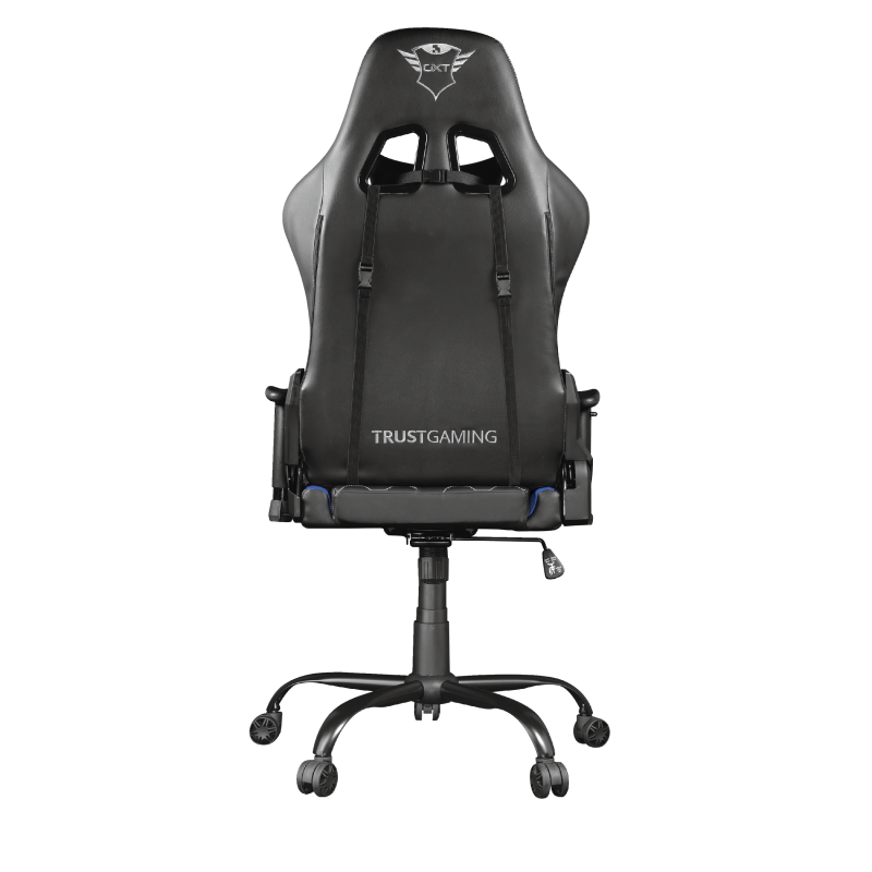 Trust GXT-708B Resto gaming stoel zwart met blauw