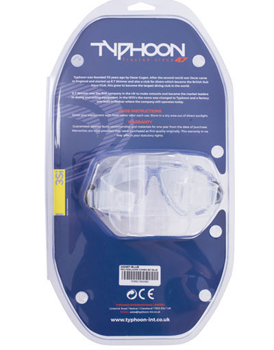 Typhoon Junior Silicone Pro Set masker en snorkel set voor kideren