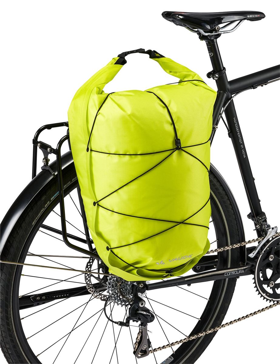 Vaude Aqua Back Light achtertassen voor fiets groen