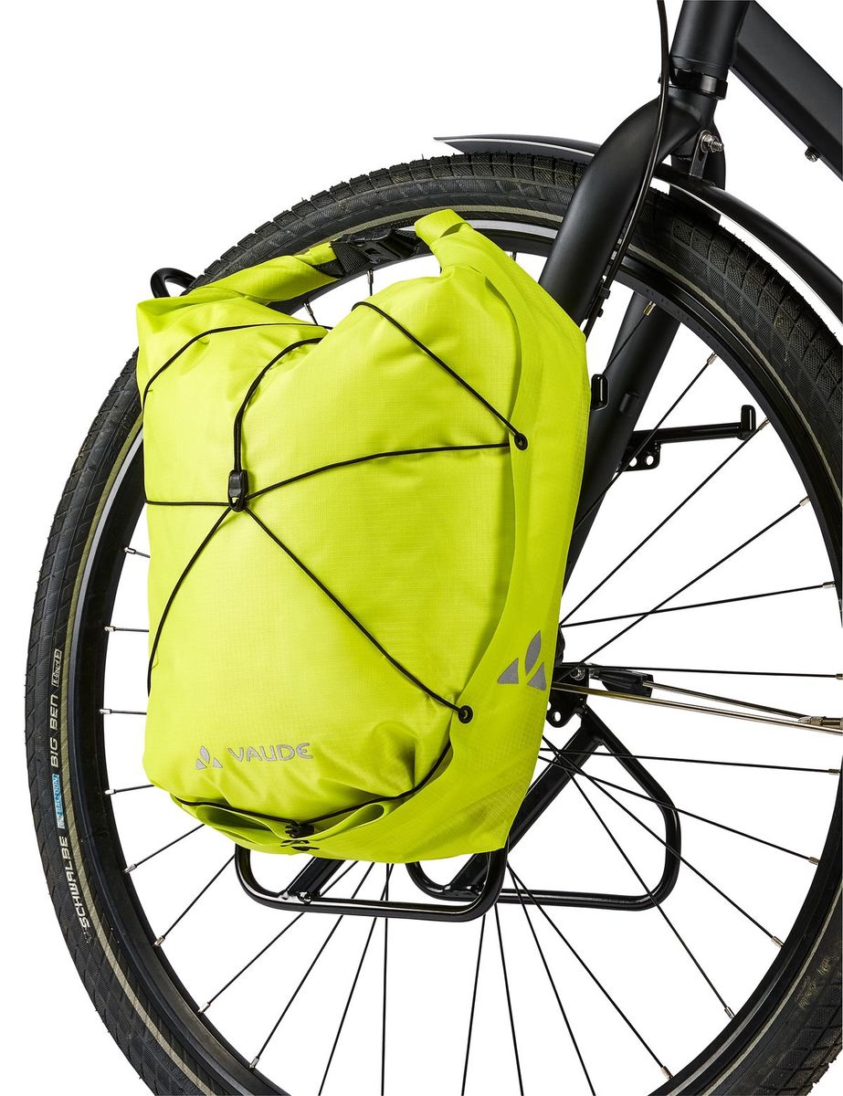 Vaude Aqua Front Light voortassen voor fiets groen