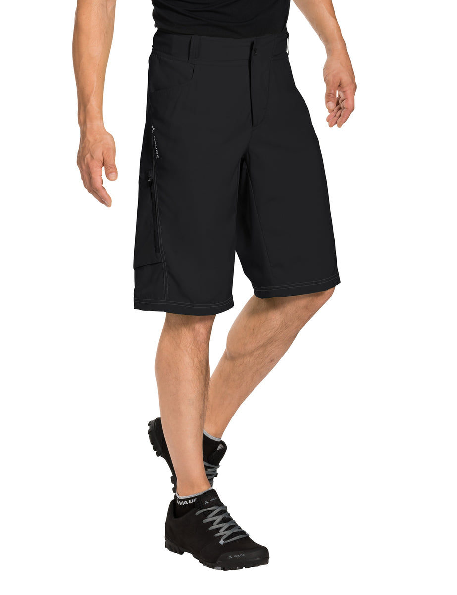 Vaude Men's Ledro Shorts MTB fietsbroek kort zwart heren