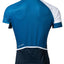 Vaude Posta FZ Tricot fietsshirt korte mouwen blauw met wit heren