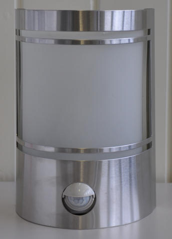 Wofi AL-HH-324 Buitenverlichting met bewegingsmelder, incl E27 42 Watt