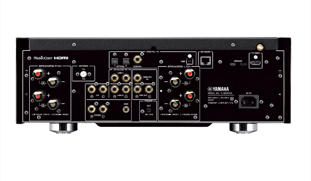 Yamaha R-N2000A zwart netwerk HiFi receiver